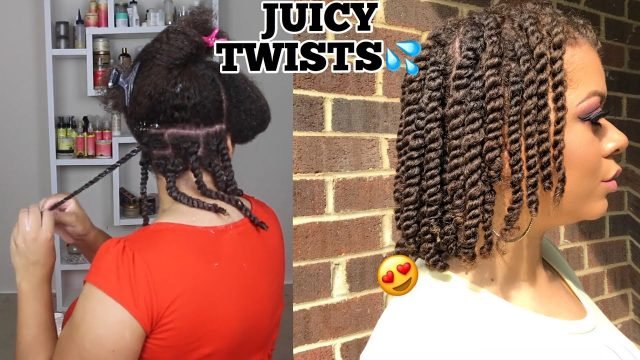 How To Twists Natural Hair Properly As A Protective Style – No Added Hair Needed!